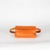 Marni Orange Small Prisma Leather Shoulder Bag