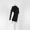Markus Lupfer Navy Diamante Lips T Shirt