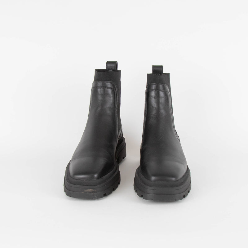 Jimmy Choo Black Leather Veronique Boots