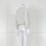 Suncoo Grey Marl Jewelled Sweatshirt