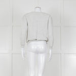 Suncoo Grey Marl Jewelled Sweatshirt