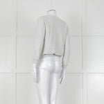 Suncoo Grey Marl Jewelled Sweatshirt