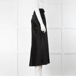 Dorothee Schumacher Black Satin Feel Slip Skirt