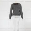 Saint Laurent Grey Mohair Jumper