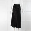 Dorothee Schumacher Black Satin Feel Slip Skirt