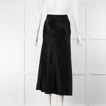 Dorothee Schumacher Black Satin Feel Slip Skirt