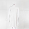 Alexander Wang White Cotton Sleeveless Shirt With Cape Effect