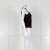 Vince Black And Camel Double Layered Vest Top