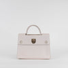 Christian Dior White Pebbled Leather Diorever Bag