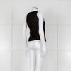 Vince Black And Camel Double Layered Vest Top