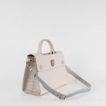 Christian Dior White Pebbled Leather Diorever Bag