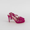 Unutzer Pink Suede Strappy Sandals