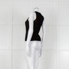 Vince Black And Camel Double Layered Vest Top