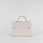 Christian Dior White Pebbled Leather Diorever Bag
