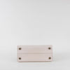 Christian Dior White Pebbled Leather Diorever Bag