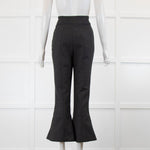 Jacquemus Grey Wool Flared Trousers