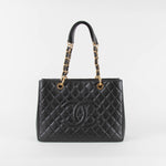 Chanel Grand Shopping Tote Black Caviar Leather