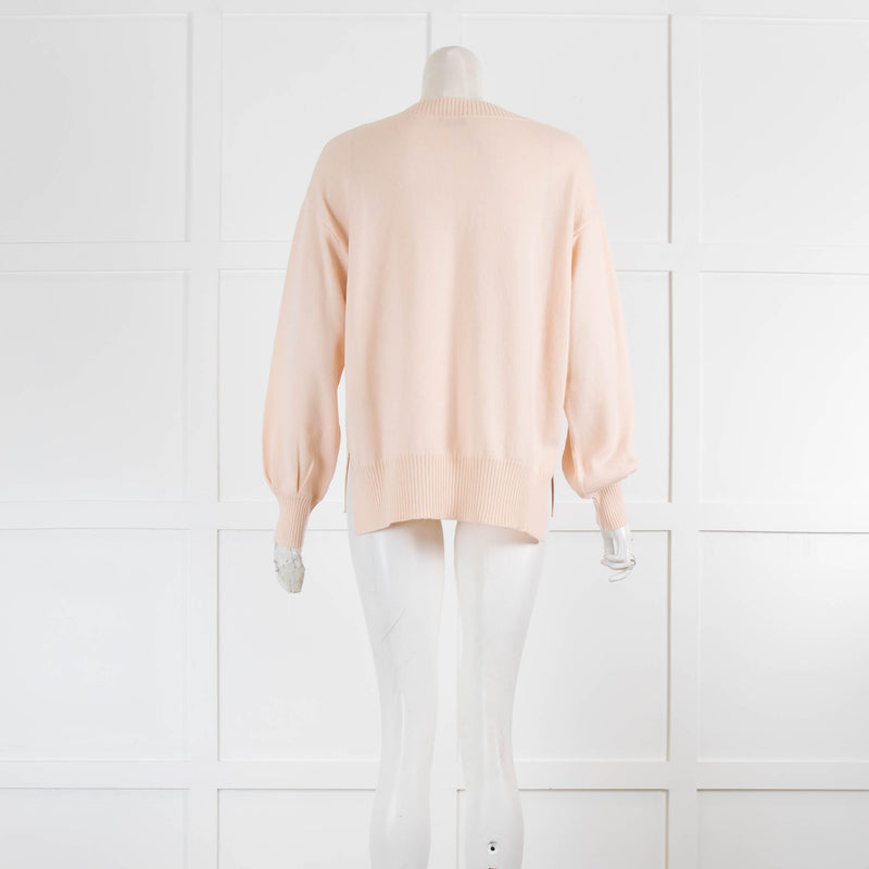 Riani Peach Pink Fine Knit Jumper