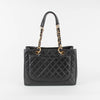 Chanel Grand Shopping Tote Black Caviar Leather