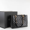 Chanel Grand Shopping Tote Black Caviar Leather