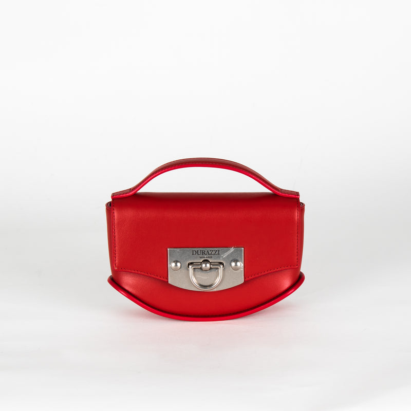 Durazzi Milano Red Mini Crossbody Bag