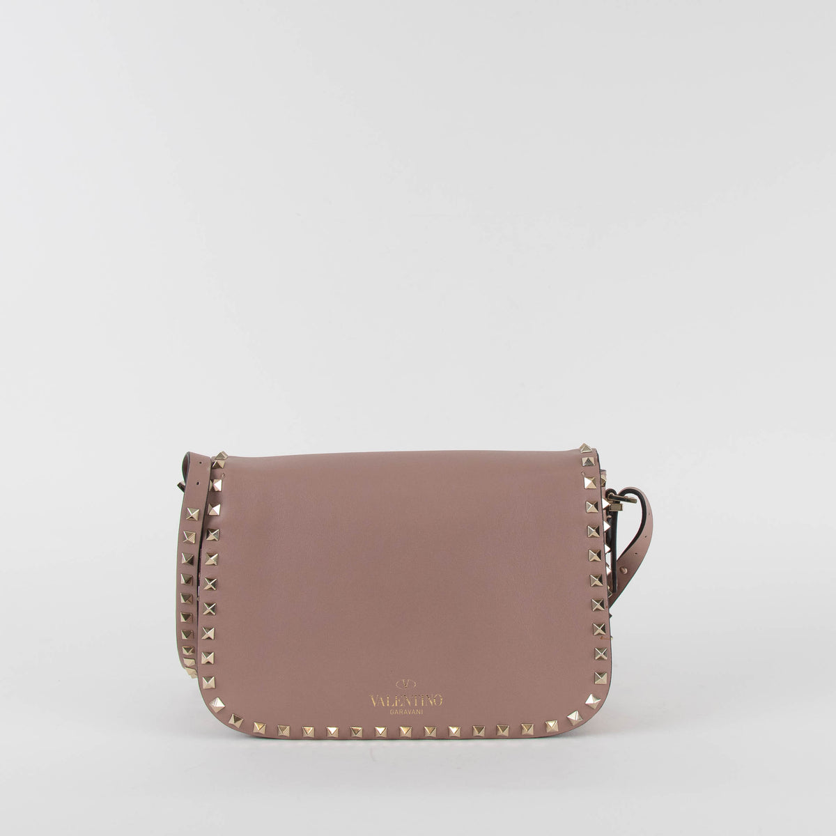 Valentino Dusty Pink Rockstud Crossbody Bag