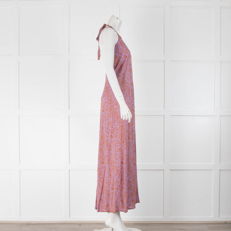 Natalie Martin Lola Dress in Shangri-La Print Orchid
