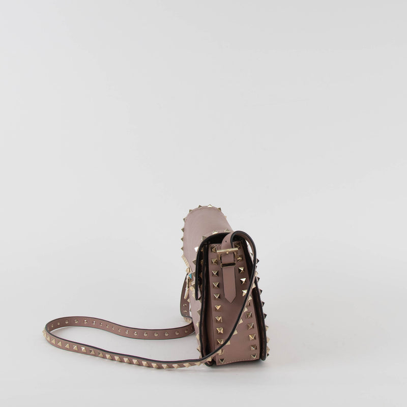 Valentino Dusty Pink Rockstud Crossbody Bag