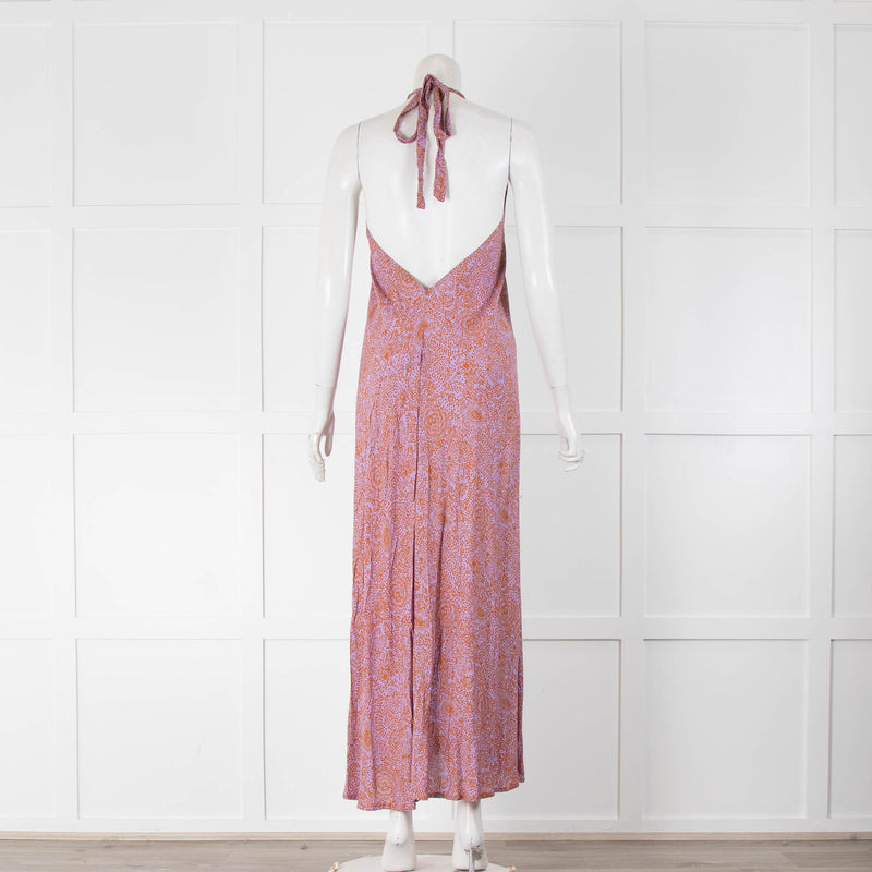 Natalie Martin Lola Dress in Shangri-La Print Orchid