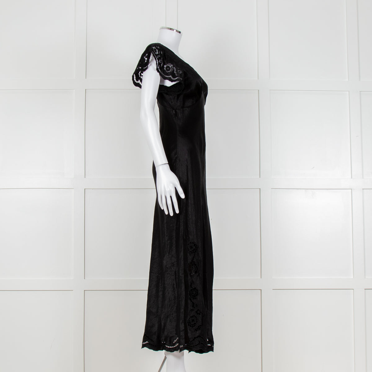 Rails McKenna Black Eyelet Maxi Dress