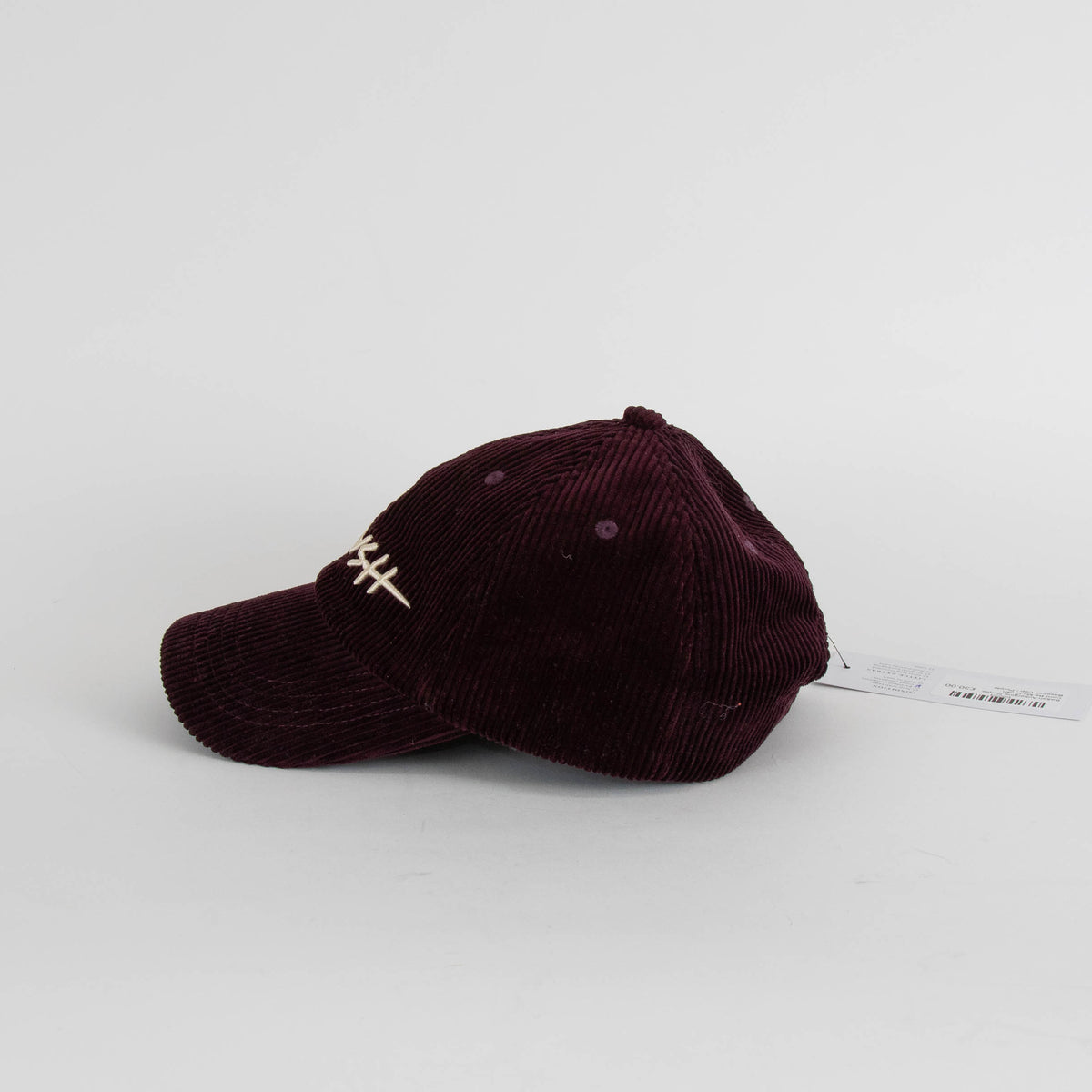 Ba&sh Aubergine Purple Cord Be My Crush Baseball Cap