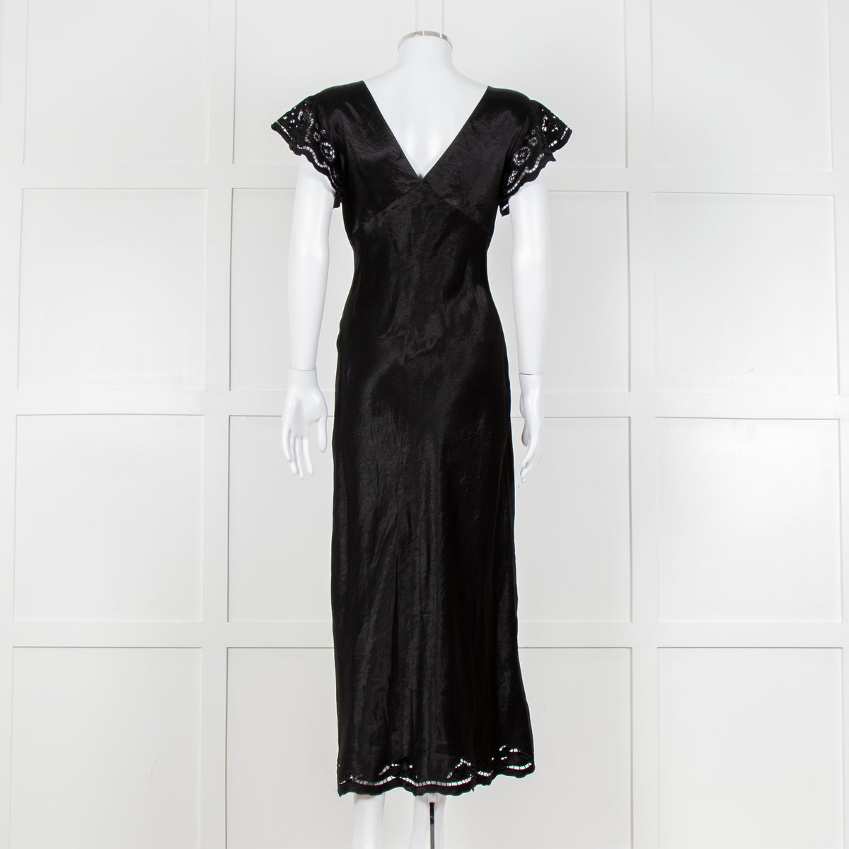 Rails McKenna Black Eyelet Maxi Dress