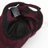 Ba&sh Aubergine Purple Cord Be My Crush Baseball Cap
