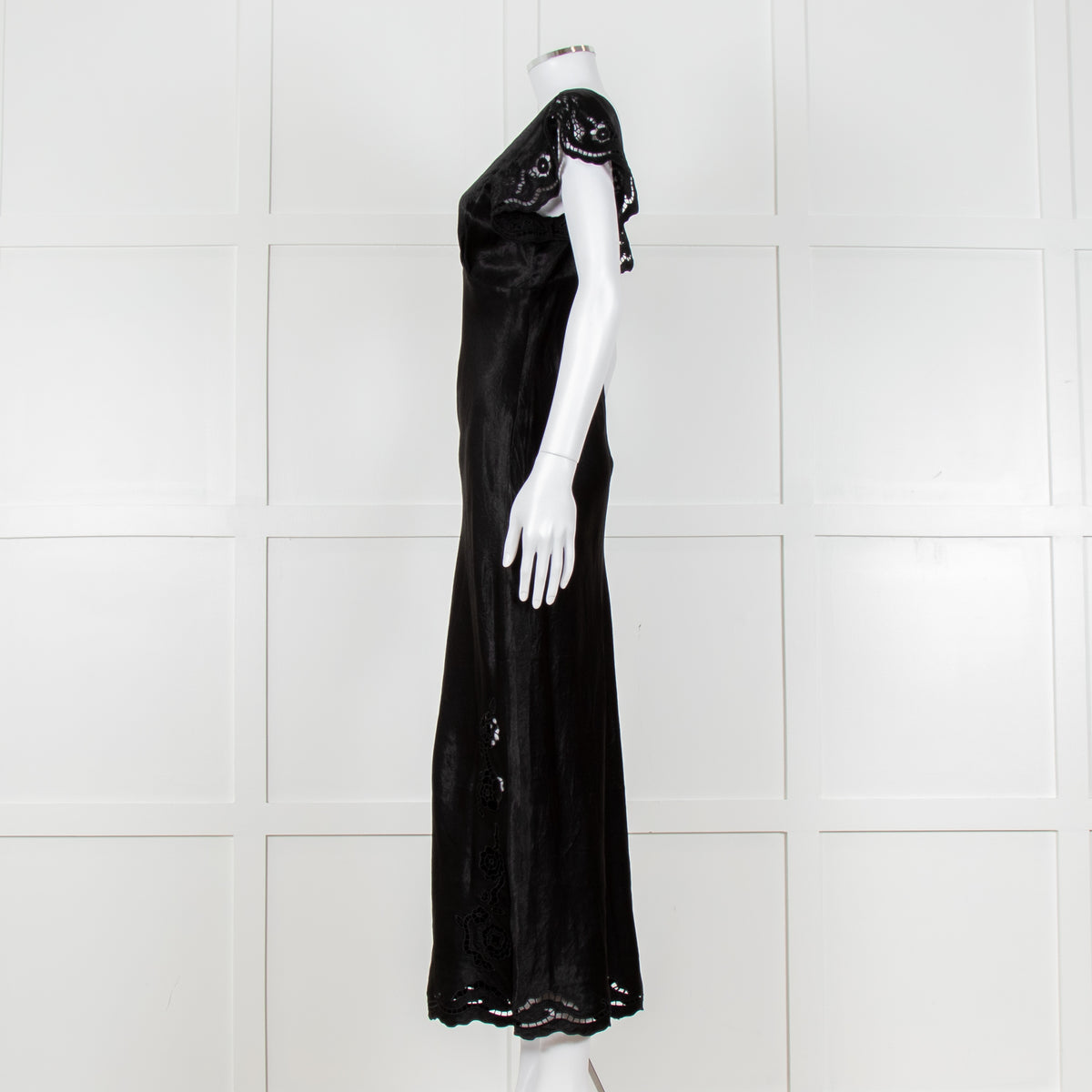 Rails McKenna Black Eyelet Maxi Dress