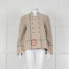 Pero Heavyweight Linen Tailored Jacket with Embroidered Detailing