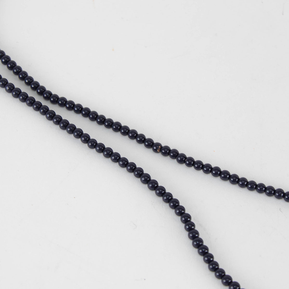 Weekend Max Mara Blue White Bead Tassel Necklace