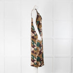 Baum und Pferdgarten Camo Frill Trim Midi Dress