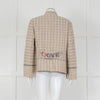 Pero Heavyweight Linen Tailored Jacket with Embroidered Detailing