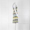 M Missoni Crochet Blue, Green and White Beach Dress