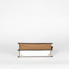 Fendi Cream Brown Peekaboo Two Sided Small Leather Bag