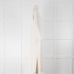D Exterior Cream Long Line Waistcoat
