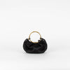 Kate Spade Black Gold Round Handle Mini Bag