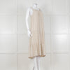Rails Cream Sundress With Black Small Floral Print