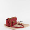 Gucci Red Marmont Small Crossbody Bag