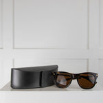 Oliver Peoples Tortoiseshell DFrame Sunglasses