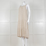 Rails Cream Sundress With Black Small Floral Print