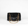 Balenciaga Black Crush Medium Tote Bag
