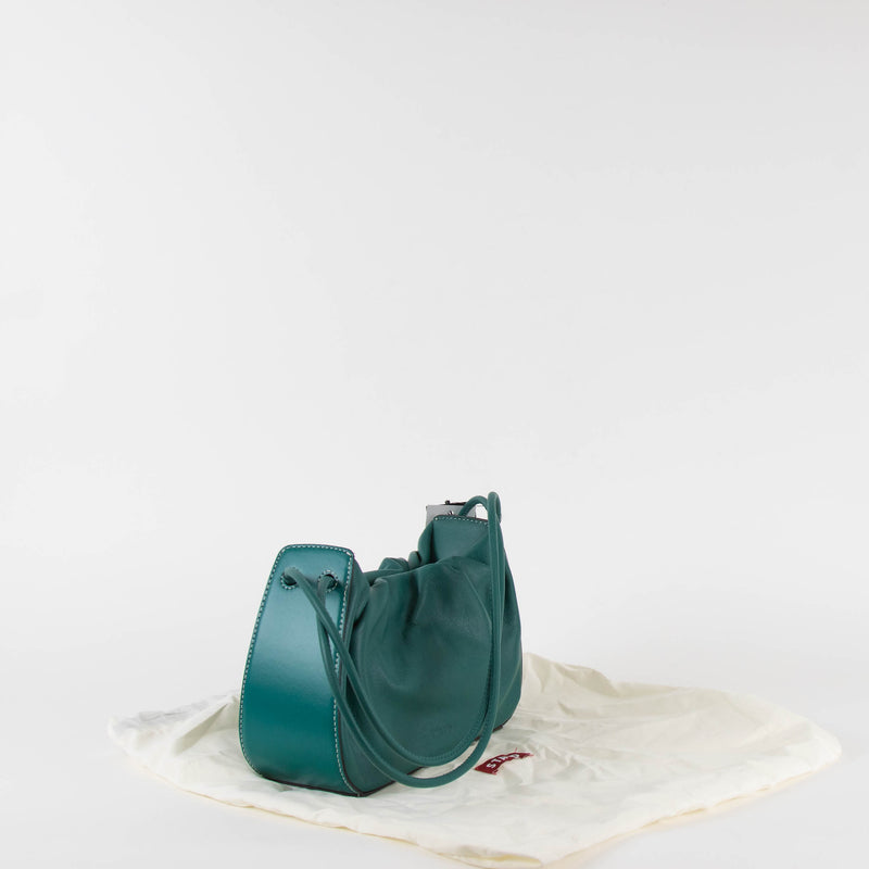 Staud Fashion Kiki Green Bag