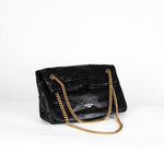 Balenciaga Black Crush Medium Tote Bag
