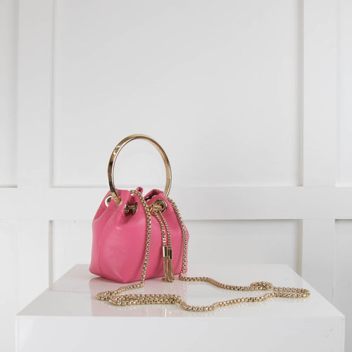 Jimmy Choo Pink  Candy Micro Bon Bon Bag